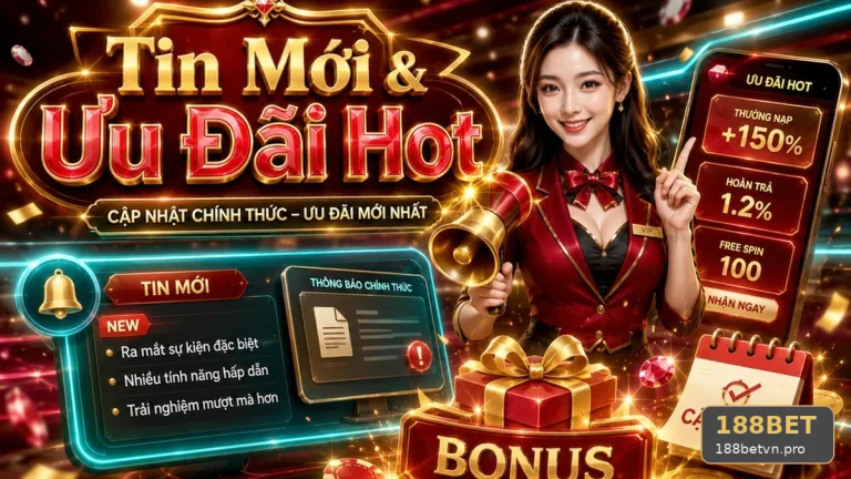 188BET Tại 188betvn.pro: Đối Chiếu Dữ Liệu Khuyến Mãi Qua Cuộc Kiểm Tra Giao Diện — Góc Kiểm Chứng Theo Tên Miền Phân Biệt Giá Trị Hiển Thị Với Giá Trị Thực Sau Điều Kiện