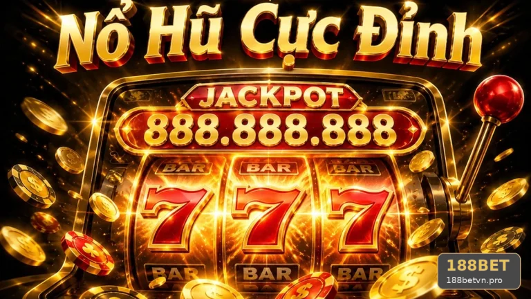 Nổ Hũ 188BET Tại 188betvn.pro: Đối Chiếu Dữ Liệu Slot Và Jackpot Qua Góc Kiểm Chứng Theo Tên Miền Khi Đọc Giao Diện, Lịch Sử Cược Và Thông Báo Hệ Thống